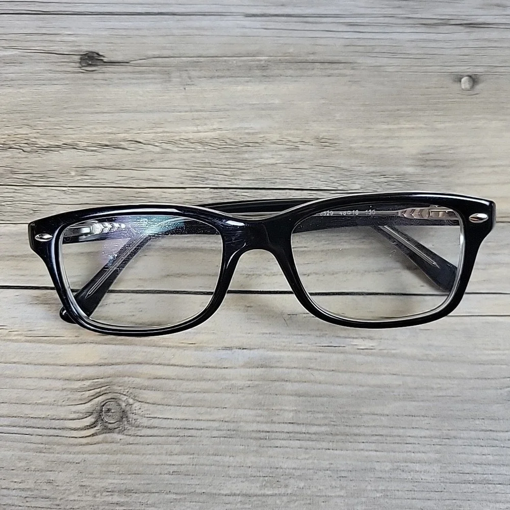 Ray-Ban RB1531 3529 Kids Eyeglasses Frames Black Clear‎ Full Rim 48-16-130